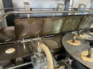 4200 قطعة / ساعة خط إنتاج مخروط الآيس كريم 165 مللي متر آلة تصنيع مخروط السكر
