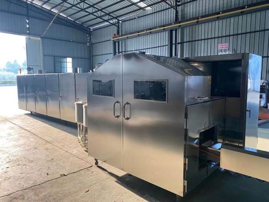 سعر جيد 4.07kw 3 مراحل 6000pcs / H آلة صنع مخروط السكر الانترنت