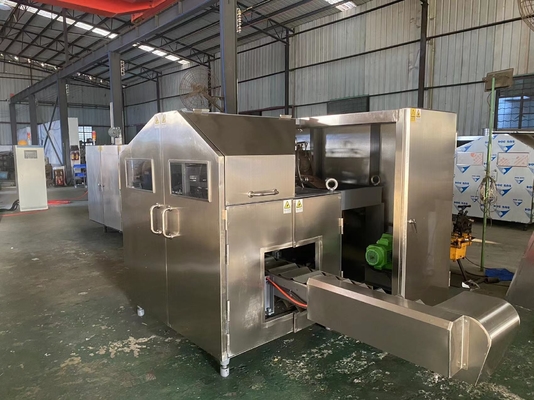 3200pcs / H 190mm طويلة التلقائي آلة الآيس كريم المخروط لمصنع المشروبات
